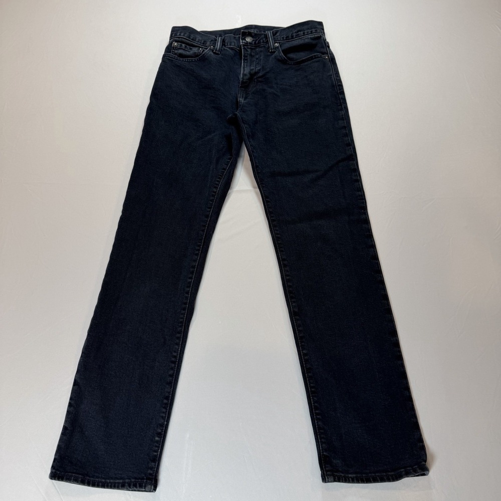 Gap Men's Straight‎ GapFlex Jeans In Navy Over-dye  (28x30)